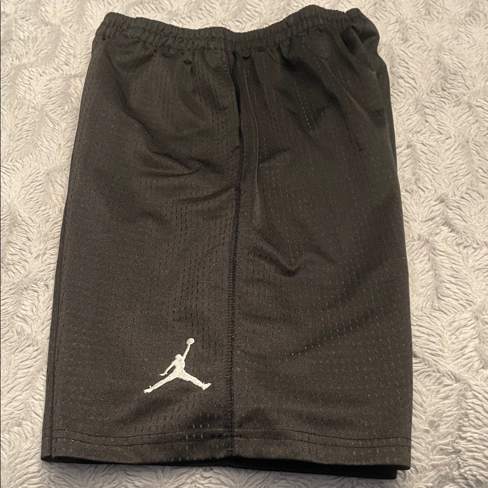 Jordan Black Mesh Shorts